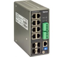 Barox Ry-804gbtme Savienojumi Tīkla Pārvaldāmie L2/l3 Gigabit Ethernet (10/100/1000) Melns