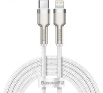 Kabelis Usb Baseus Usb-c - Lightning 2 M Balts (catljk-b02)