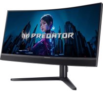 Monitors Acer Acer Predator X34 V3 (x34v3bmiiphuzx), Gaming Monitors - 34 - Black, Uwqhd,va, Usb-c, Amd Free Sync Premium, Mini-led, 180hz Panelis