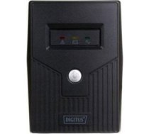 Digitus UPS Line-Ineractive LED BASIC, 800VA/480W, 1x12V/9A, AVR, 2x Schuko CEE 7/3