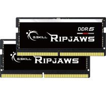 Atmiņa Portatīvajam Datoram G.skill Ripjaws, Sodimm, Ddr5, 32 Gb, 5600 Mhz, Cl46 (f5-5600s4645a16gx2-rs)