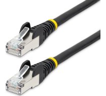 Startech Startech.com Nlbk-50c-cat6a-patch Kabelis Tīkla Melns 0,5 M S/ftp (s-stp)