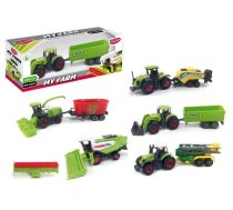 Mega Creative Traktors Metāla + Aksesuāri (sq82002 2)