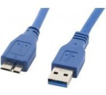 Kabelis Usb Lanberg Usb-a - Micro-b 0.5 M Debeszils (ca-us3m-10cc-0005-b)