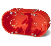 Elektro-plast Iebūvējama Kārba Ģipškartona Pk-2x60 Oranžs (0210-00)