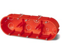 Elektro-plast Iebūvējama Kārba Ģipškartona Pk-3x60 Oranžs (0234-00)