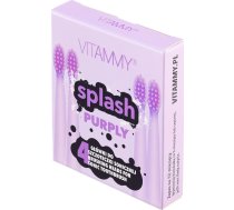 Uzgalis Vitammy Zobu Birstei Splash Purply 4gab.