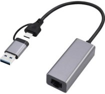 Karte Tíkla Gembird Gembird Usb 2.5g Gigabit Network Adapteris Space Grey