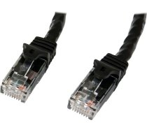 Startech Kabelis Rj45 1m, Cat6, Melns (n6patc1mbk)