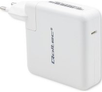 Lādētājs Qoltec Lādētājs Tíkla Fast 96w | 5-20v | 3-4.7a | Usb C Pd | Balta