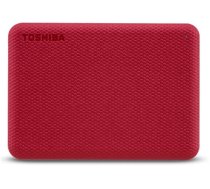 Disks ārējais Hdd Toshiba Canvio Advance 1tb Sarkans (hdtca10er3aa)