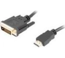 Kabelis Lanberg Hdmi - Dvi-d 3m Melns (ca-hddv-20cu-0030-bk)
