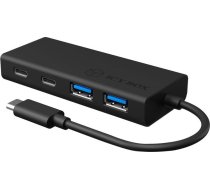 HUB USB Icy Box 2x USB-C + 2x USB-A 3.0 (IB-HBU1426-CPD)