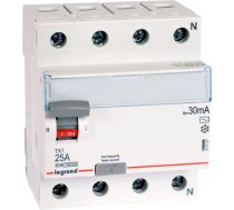 Legrand Slēdzis Diferenciālstrāvas 4p 25a 0,03a Tips Ac P304 - 411707