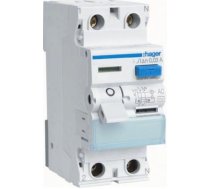 Hager Slēdzis Diferenciālstrāvas 2p 25a 0,03a Ac (cdc225j)
