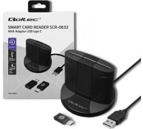 Qoltec Qoltec Lasītājs Chipowych Kart Id Inteliģents | Scr-0632 | Usb Tips C
