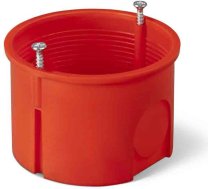 Elektro-plast Iebūvējama Kārba 60mm Ar Skrūvēm Sarkans Pk-60 Pro (0281-01)