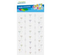 Ziemassvētku Rotājums Craft With Fun Rotājums Dekors Perlowa Sprzyl 5gab Balts Cf Pbh12/144