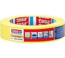 Tesa Lente Krāsotāju Precyz.extra Plāns 0.09mm 50m:25mm,żół