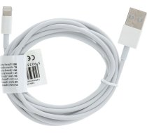 Kabelis Usb Bulk Usb-a - Lightning 2 M Balts (28609)