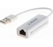 Karte Tíkla Savio Usb Na Rj45 Balts (cl-24)