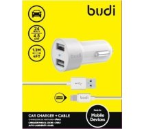 Lādētājs Budi 2x Usb-a 4.8 A (bd622lw)