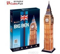 Cubicfun Pulkstenis Big Ben Puzzle 3d (c094h)