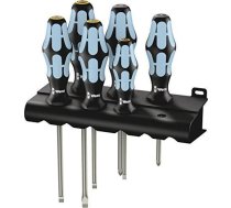 Wera Wera 3334/3355/6 Rack - Screwdriver set, stainless steel