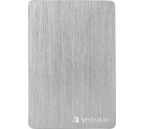 Disks ārējais Hdd Verbatim Store 'n' Go Alu 1tb Sudraba (53663)