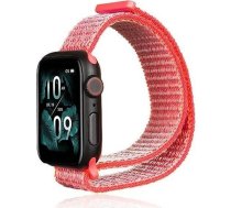 Beline Beline Siksna Apple Watch Neilons 42/45/45/49mm Rozā /hot Pink