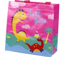 Leantoys Soma Dāvanu Dinozaurs Rozā 23cm X 21,5cm X 11cm