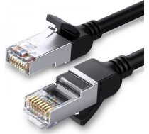 Ugreen Kabelis Tīkla Ugreen Z Metalowymi Spraudņiem, Ethernet Rj45, Cat.6, Utp, 0,5m (melns)