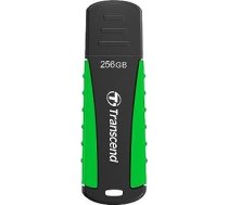 Flash Zibatmiņa Transcend Transcend Jetflash 810 Atmiņa Usb 256 Gb Usb Tips-a 3.2 Gen 1 (3.1 Gen 1) Melns, Zaļš