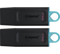 Flash zibatmiņa Kingston Datatraveler Exodia, 64 Gb (dtx/64gb-2p)