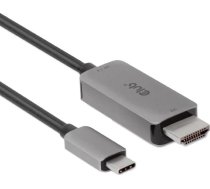 Kabelis Usb Club 3d Usb-c - Hdmi 3 M Pelēks (cac-1587)