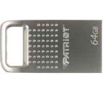 Flash Zibatmiņa Patriot Patriot Flashdrive Tab200 64gb Type A Usb 2.0, Mini, Alumīnija, Sudraba