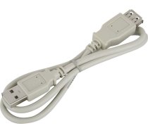 Kabelis Usb Goobay Usb-a - Usb-a 0.6 M Balts (68624)