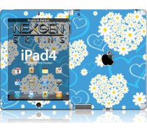 Nexgen Skins Nexgen Skins - Komplekts Skórek Na Obudowę Ar Efektu 3d Ipad 2/3/4 (hearts And Daisies 3d)