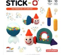 Magformers Stick-o Draugi Z Grzechotkami 10 El.