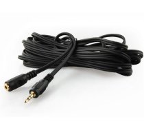 Kabelis Gembird Jack 3.5mm - Jack 3.5mm 5m Melns (cca421s5m)