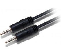 Kabelis Equip Jack 3.5mm - Jack 3.5mm 2.5m Melns (14708107)