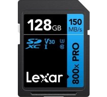 Karte Lexar Lexar | Memory Card | Professional 800x Pro | 128 Gb | Sdxc | Flash Memory Class Uhs-i