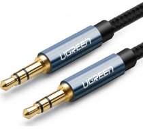 Kabelis Ugreen Jack 3.5mm - Jack 3.5mm 1m Debeszils (ugr638blu)