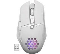 Pele Defender Pele Bezvadu Defender Glory Gm-514 Optiskais 3200dpi Balta Rgb Akumulators 7 Pogas Gaming