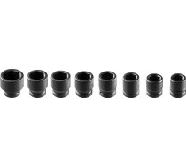 Neo Komplekts Uzgaļu Trieciena Sešstūra 3/4" 26-38mm 8gab. (12-115)