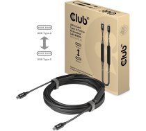 Kabelis Usb Club 3d Usb-c - Usb-c 5 M Melns (cac-1535)