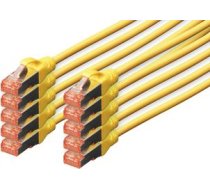 Digitus Patchcord Cat6, S-ftp, 1m, 10 gab. (dk-1644-010-y-10)