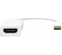 Adapteris Usb Proxtend Proxtend Usb-c To Hdmi Slim Adapteris 20cm White