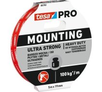 Tesa Lente Stiprinājums.dwustr.pian.5m:19mm Pro Ultra Strong
