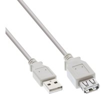 Kabelis Usb Inline Usb-a - Usb-b 3 M Pelēks (34603x)